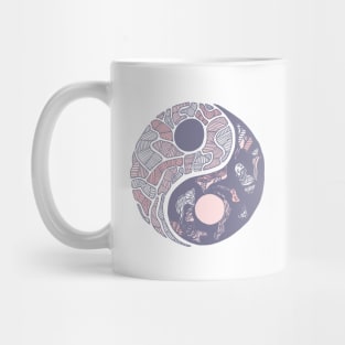 Npink Abstract Yin Yang Mug